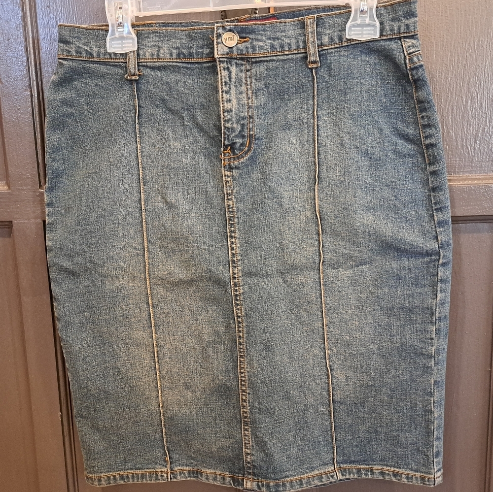 YMI let's UBU denim skirt